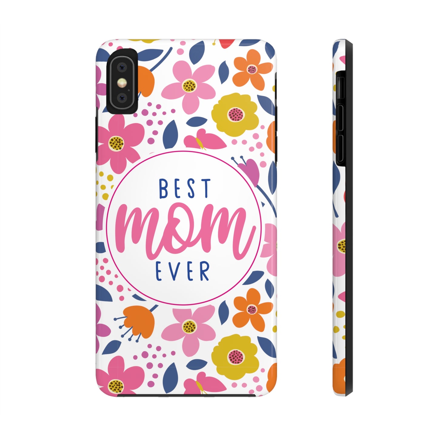 Best Mom Ever Floral Tough iPhone Cases, Case-Mate, Mothers Day Gift