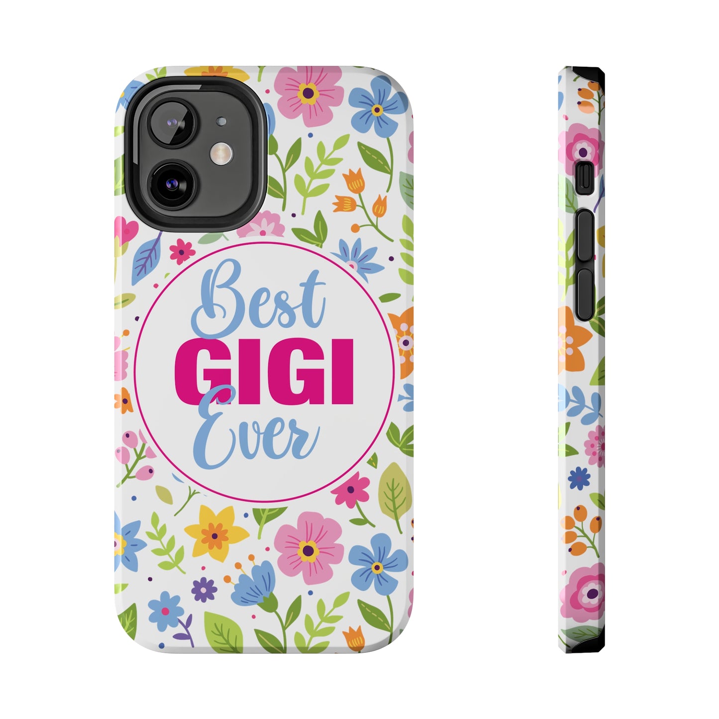 Best GiGi Ever Floral Tough Phone Cases, Case-Mate, Mother's Day Gift