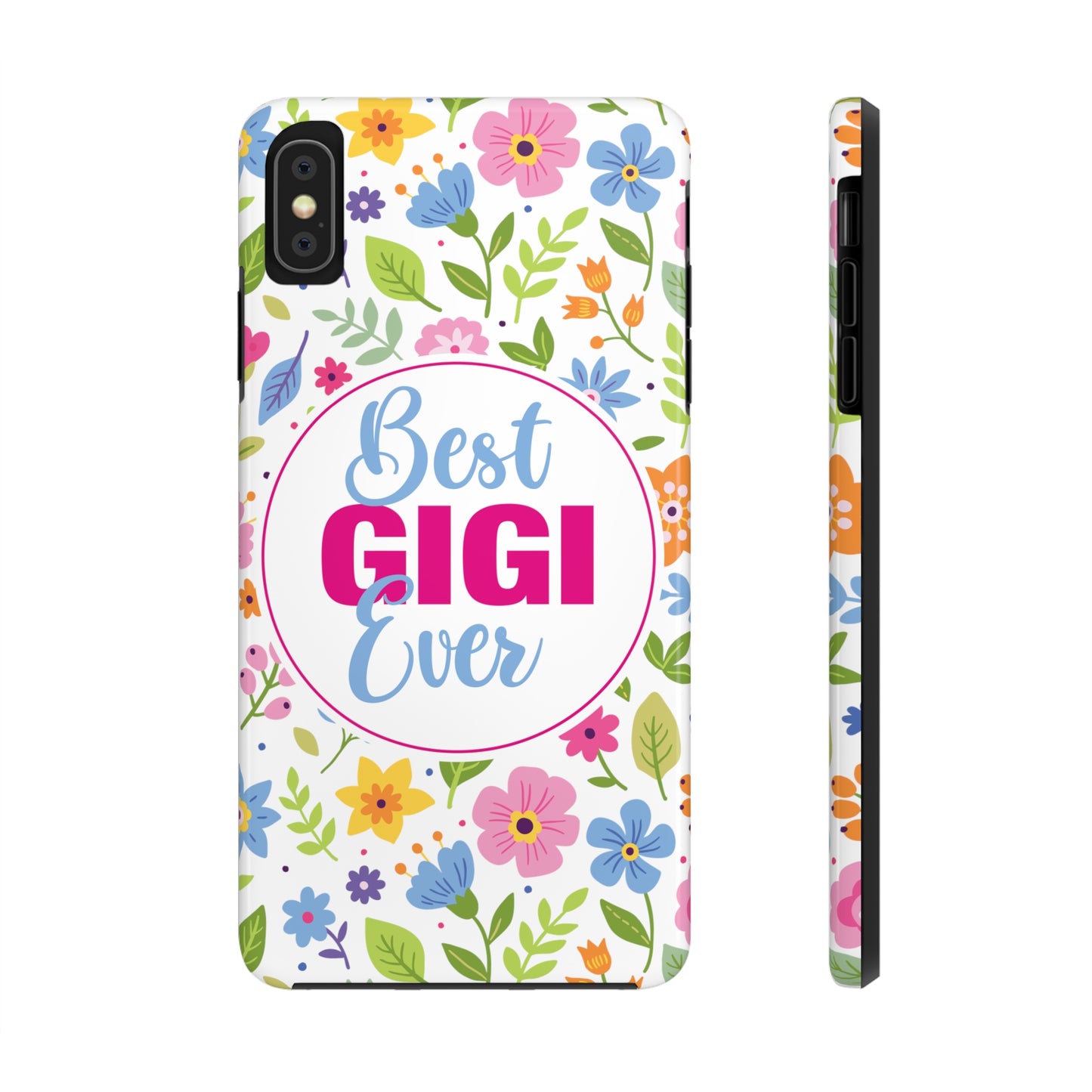 Best GiGi Ever Floral Tough Phone Cases, Case-Mate, Mother's Day Gift