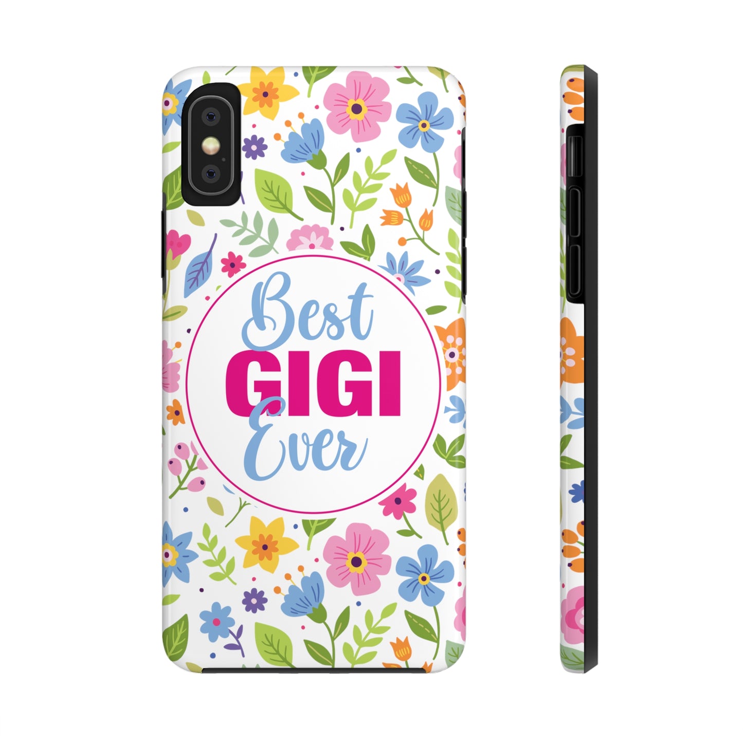 Best GiGi Ever Floral Tough Phone Cases, Case-Mate, Mother's Day Gift