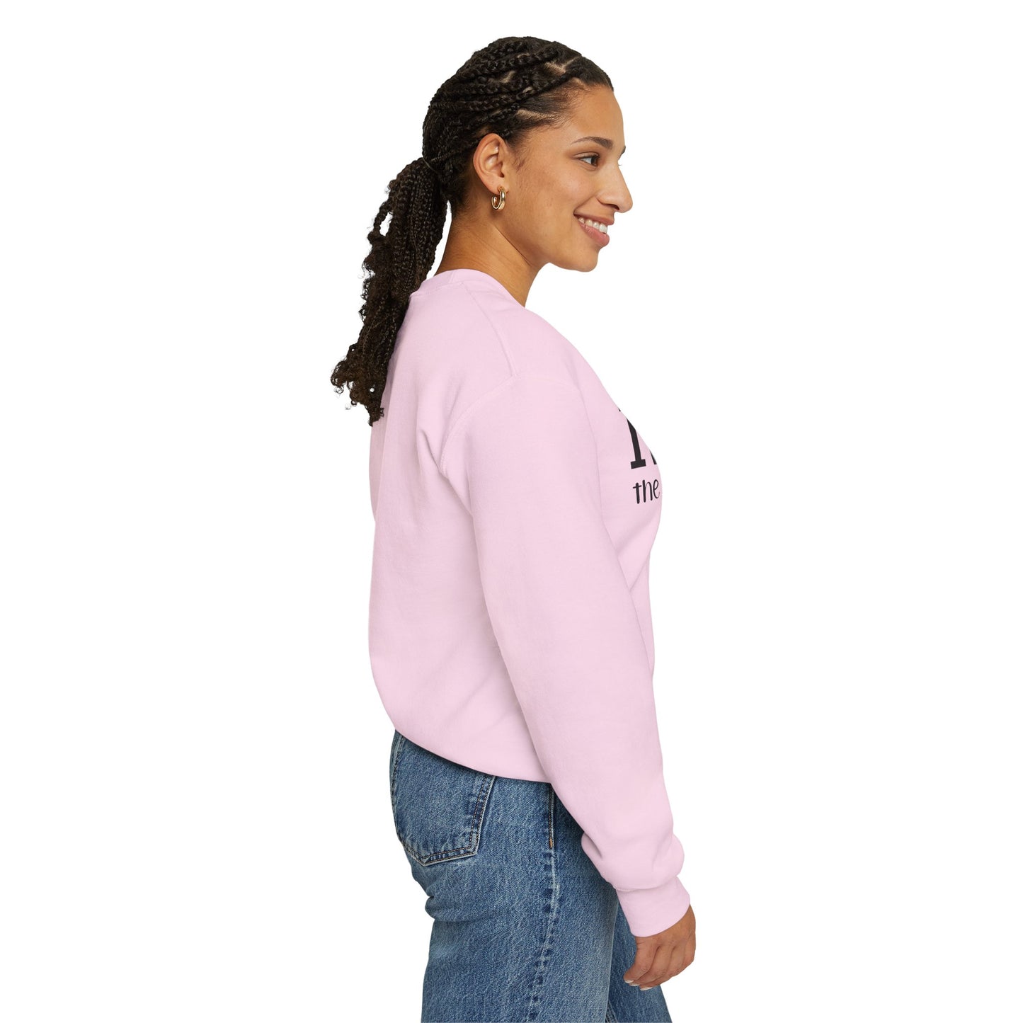 Mom The Heart of The Family Unisex Heavy Blend™ Crewneck Sweatshirt