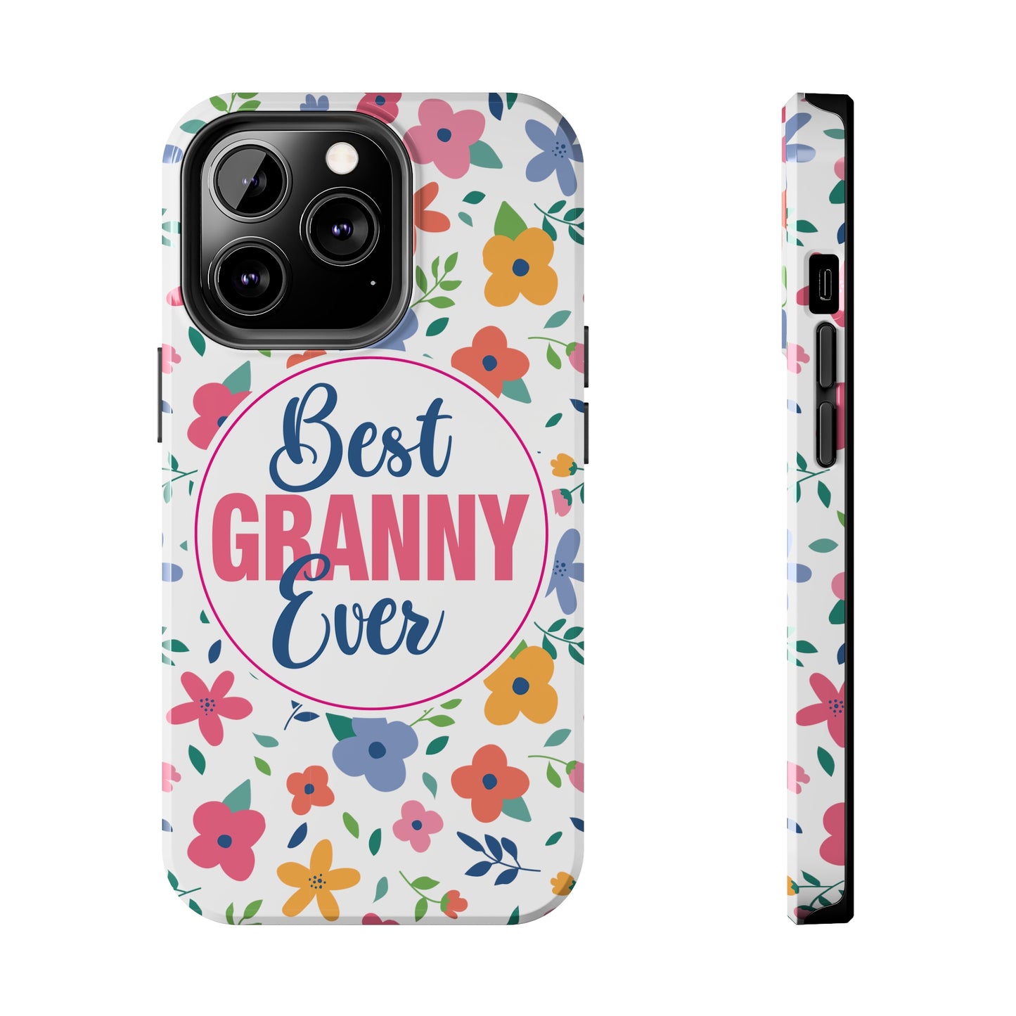 Best Granny Ever Floral Tough iPhone Cases, Case-Mate, Mothers Day Gift