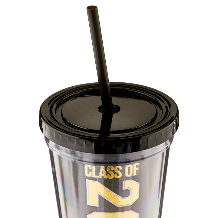 Class of 2023 Gold Foil Tumbler Gift Set