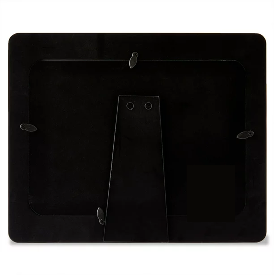 Then/Now Black Wooden Picture Frame, Frame: 10.5" x 8.5", Fits (2) 4"x6" Photos