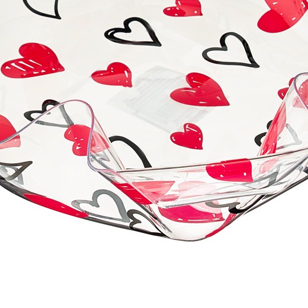 Cheep N Cheerful 19 Pc Deluxe Valentine Silicone Baking Kit, Silicone Molds, Cookie Cutters, Squeeze Bottle, Ruffled Bowl