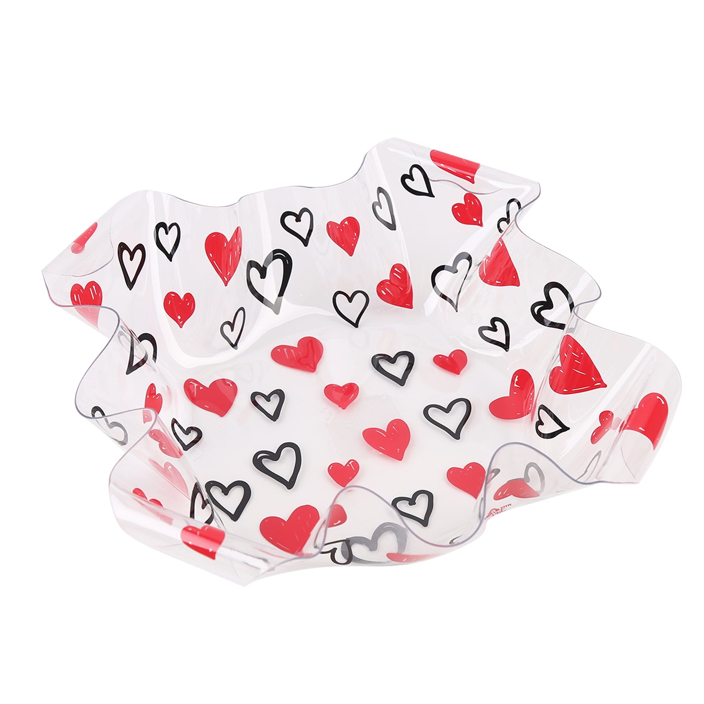 Cheep N Cheerful 19 Pc Deluxe Valentine Silicone Baking Kit, Silicone Molds, Cookie Cutters, Squeeze Bottle, Ruffled Bowl