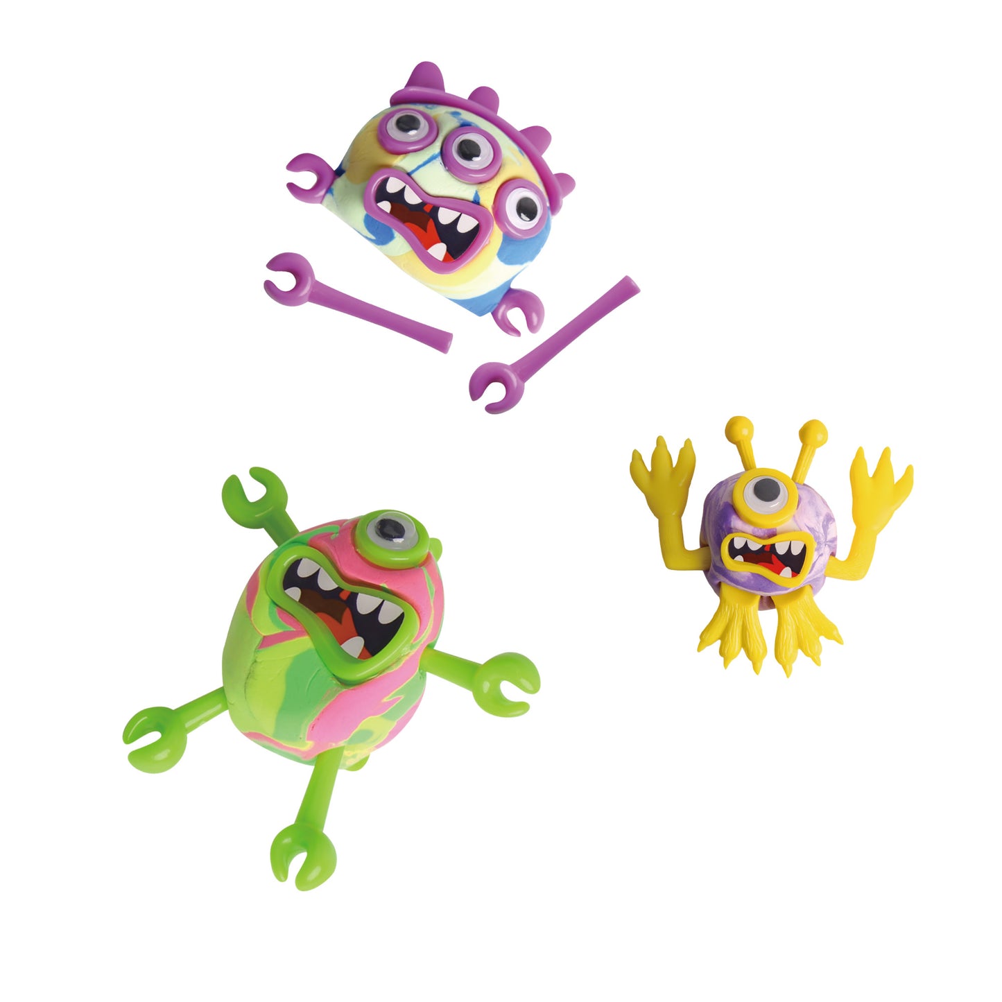Make Your Own Putty Monster Party Activity Kit- 6 KITS