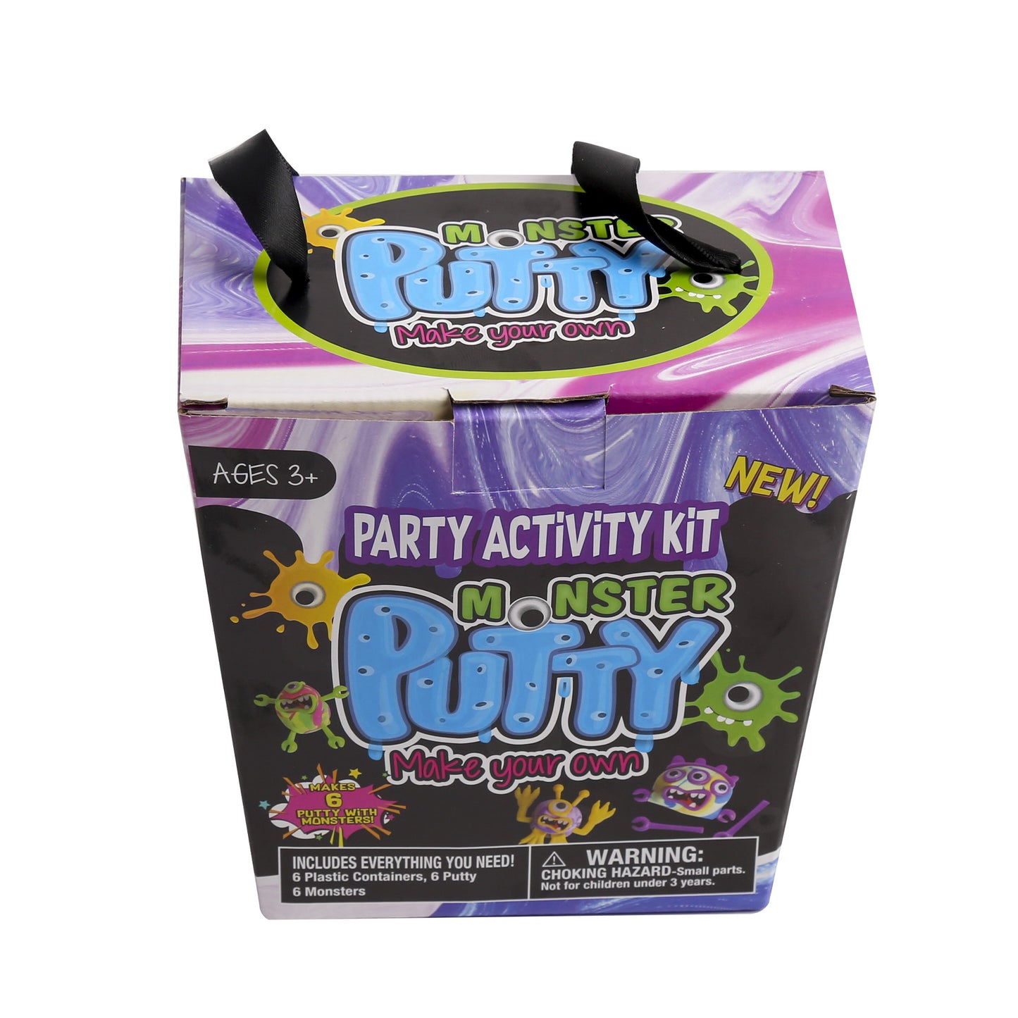Make Your Own Putty Monster Party Activity Kit- 6 KITS