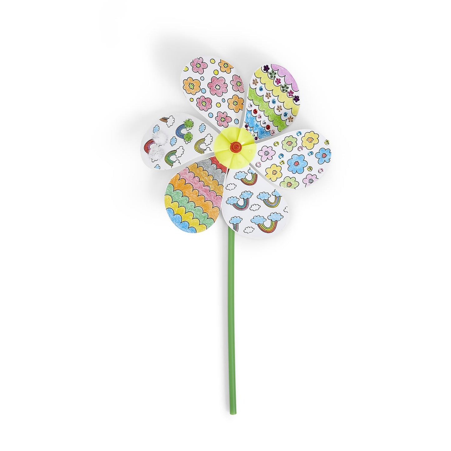 PINWHEEL FLOWERS: DIY