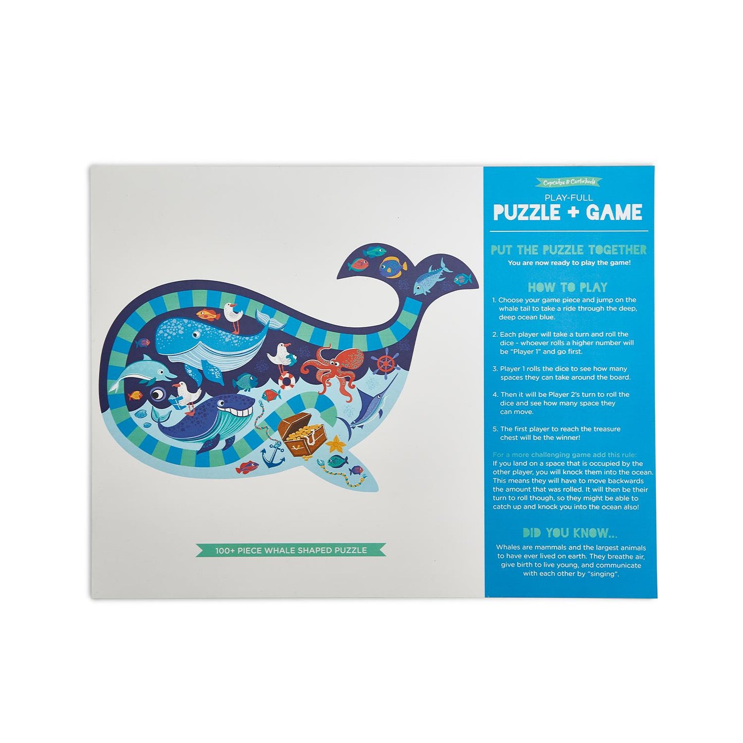 Whale Puzzle + Game