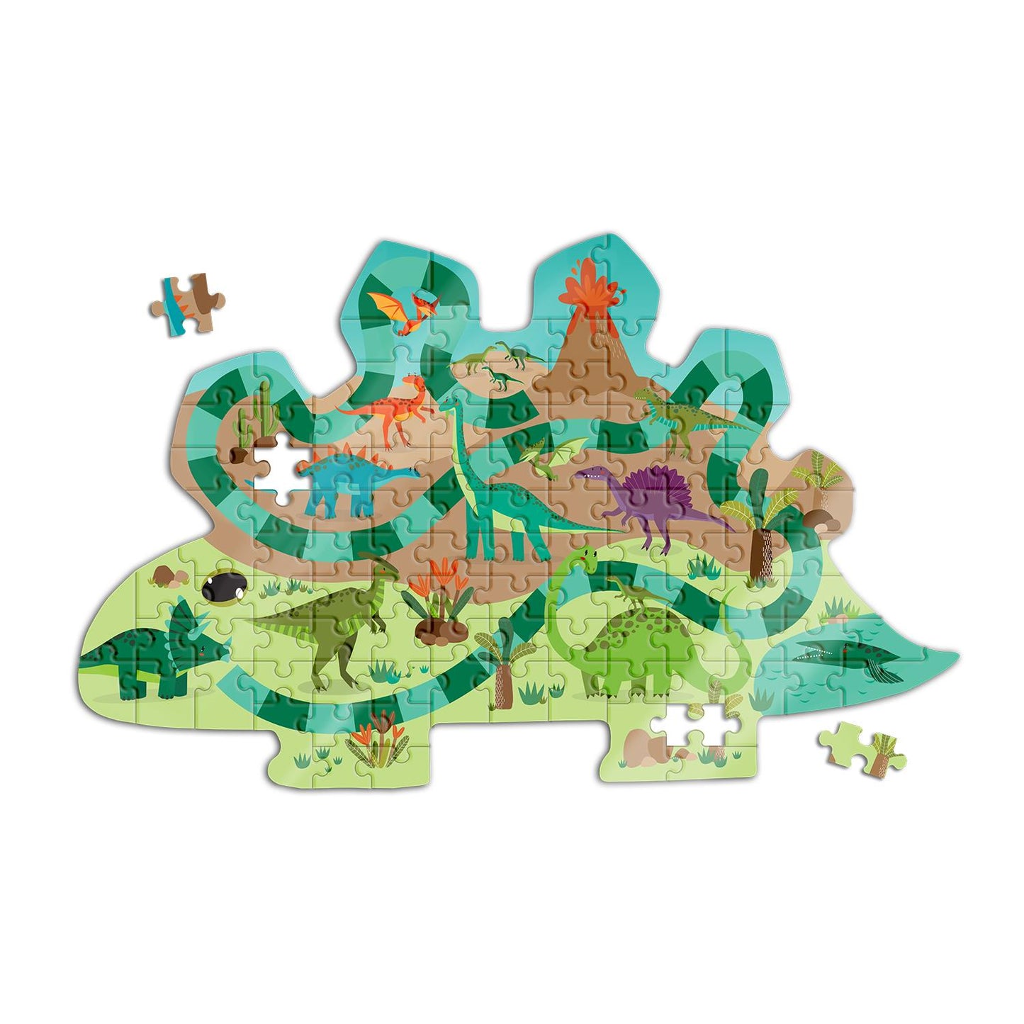 Dino Puzzle + Game