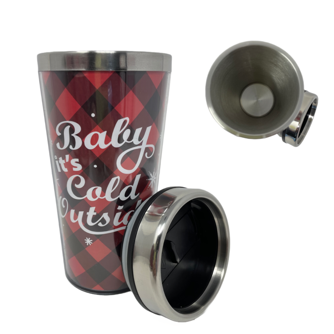 Baby It's Cold Outside Coffee Tumbler 4 - Pack