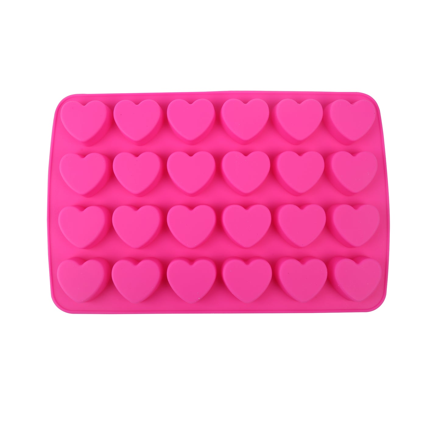 Cheep N Cheerful 19 Pc Deluxe Valentine Silicone Baking Kit, Silicone Molds, Cookie Cutters, Squeeze Bottle, Ruffled Bowl