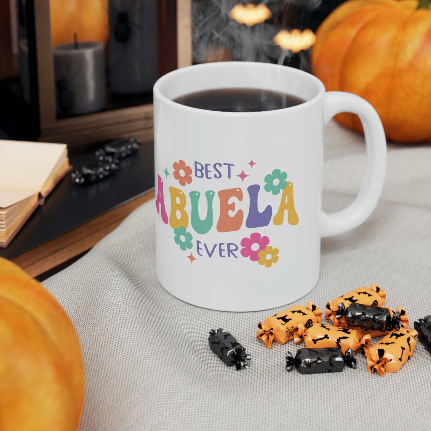 Best Abuela Ever Ceramic Mug 11oz, Mothers Day Gifts