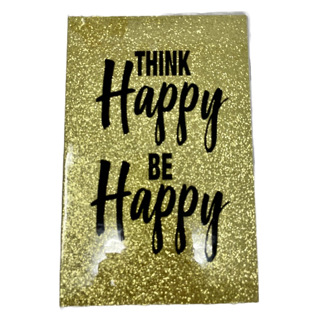 Think Happy Be Happy Gift Basket Bundle