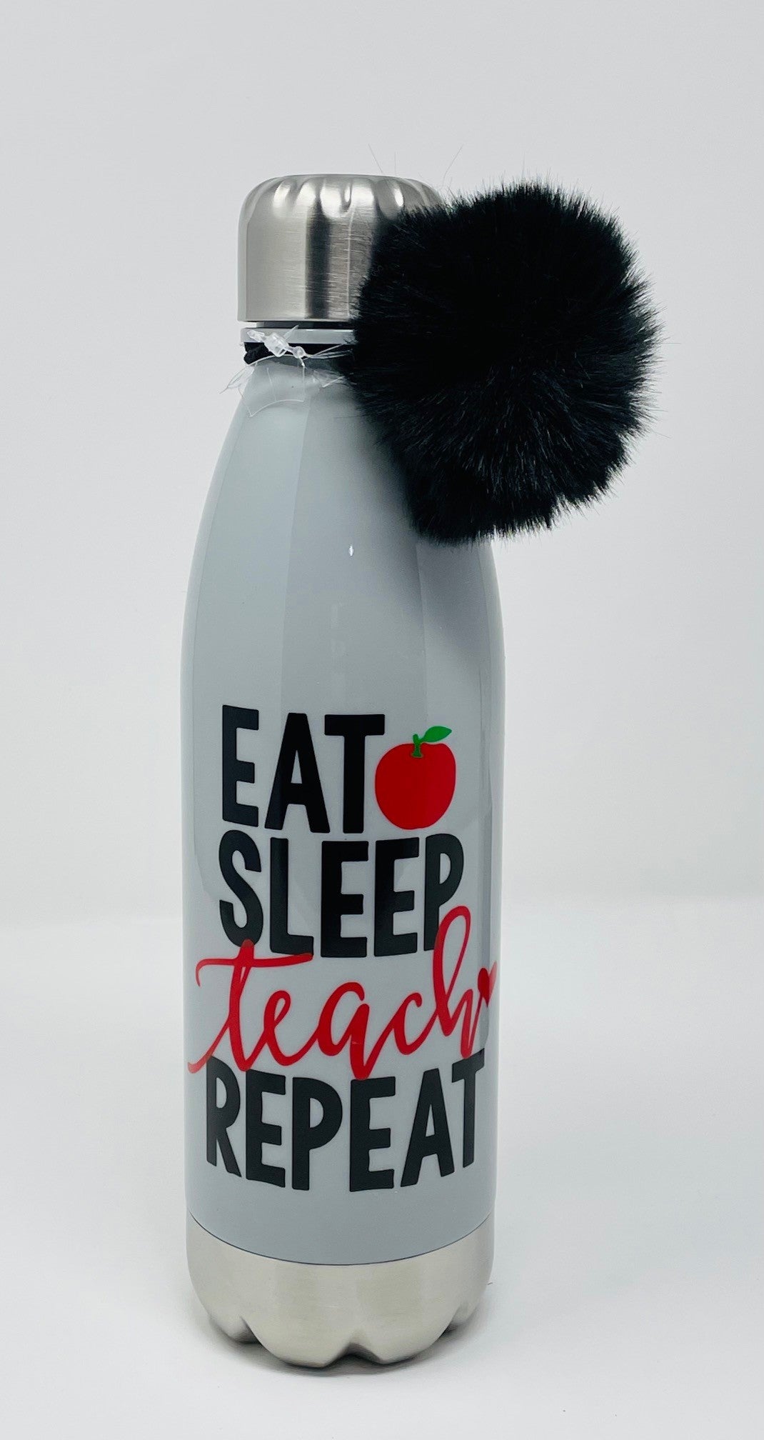 Eat SLEEP Teach Bottle tumbler with Stationery Set