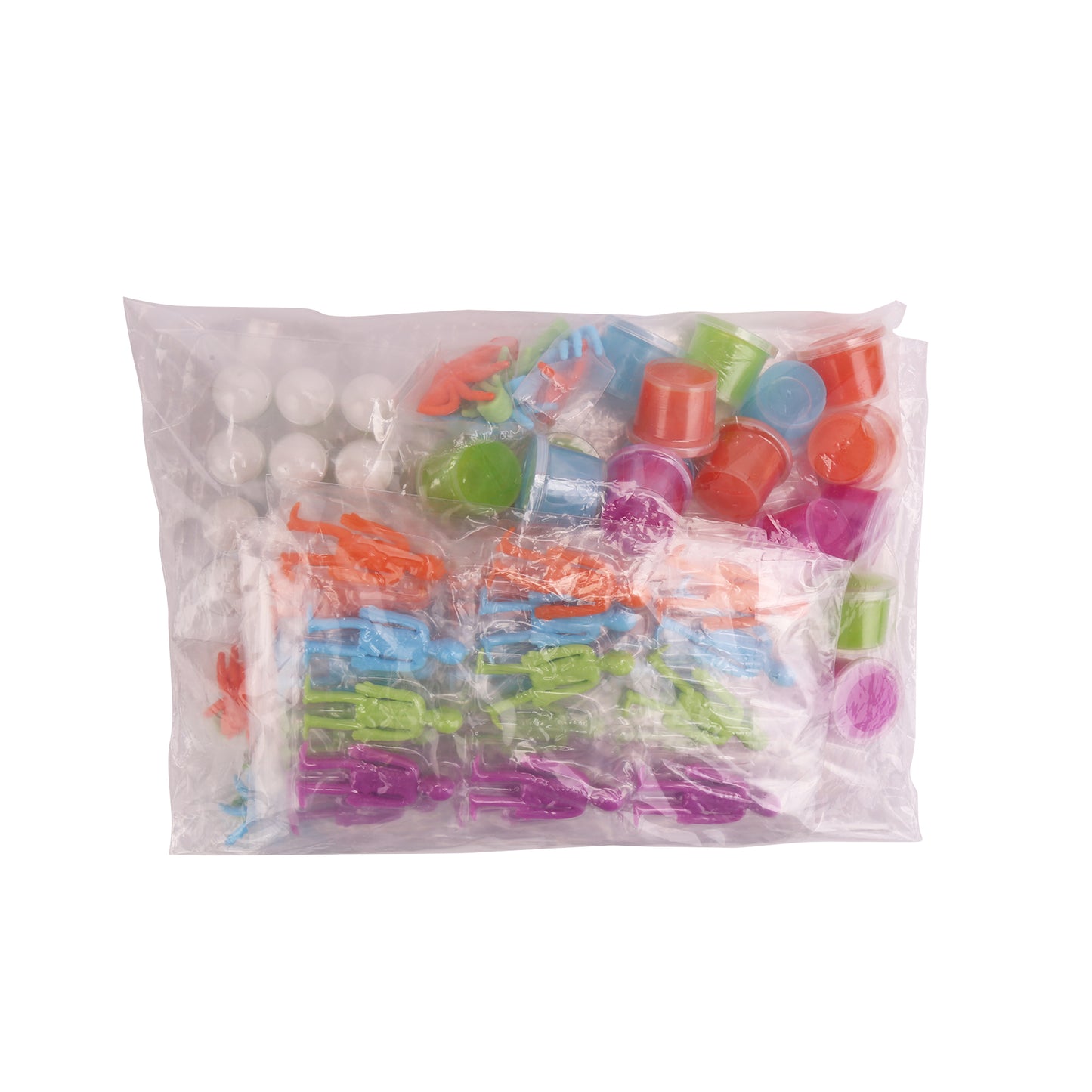 Halloween Sticky Toys Assortment Value Bundle, Novelty Prizes, 104 Pcs