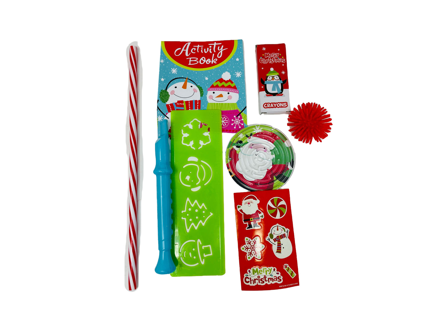 Christmas Cup O' Treats, Novelty Toys, 8-Pack