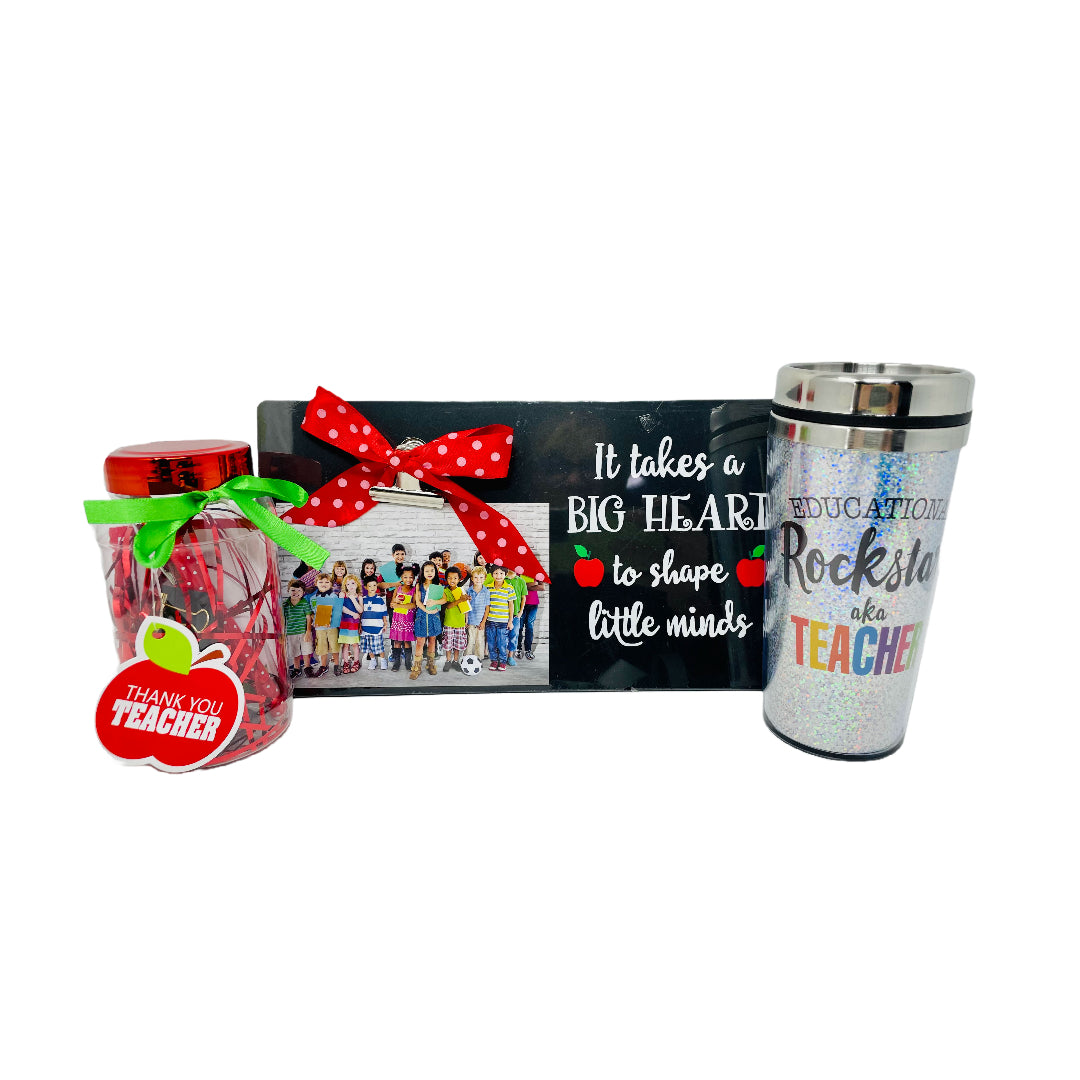 Rockstar Teacher Gift basket - Teacher Appreciation Gift Bundle
