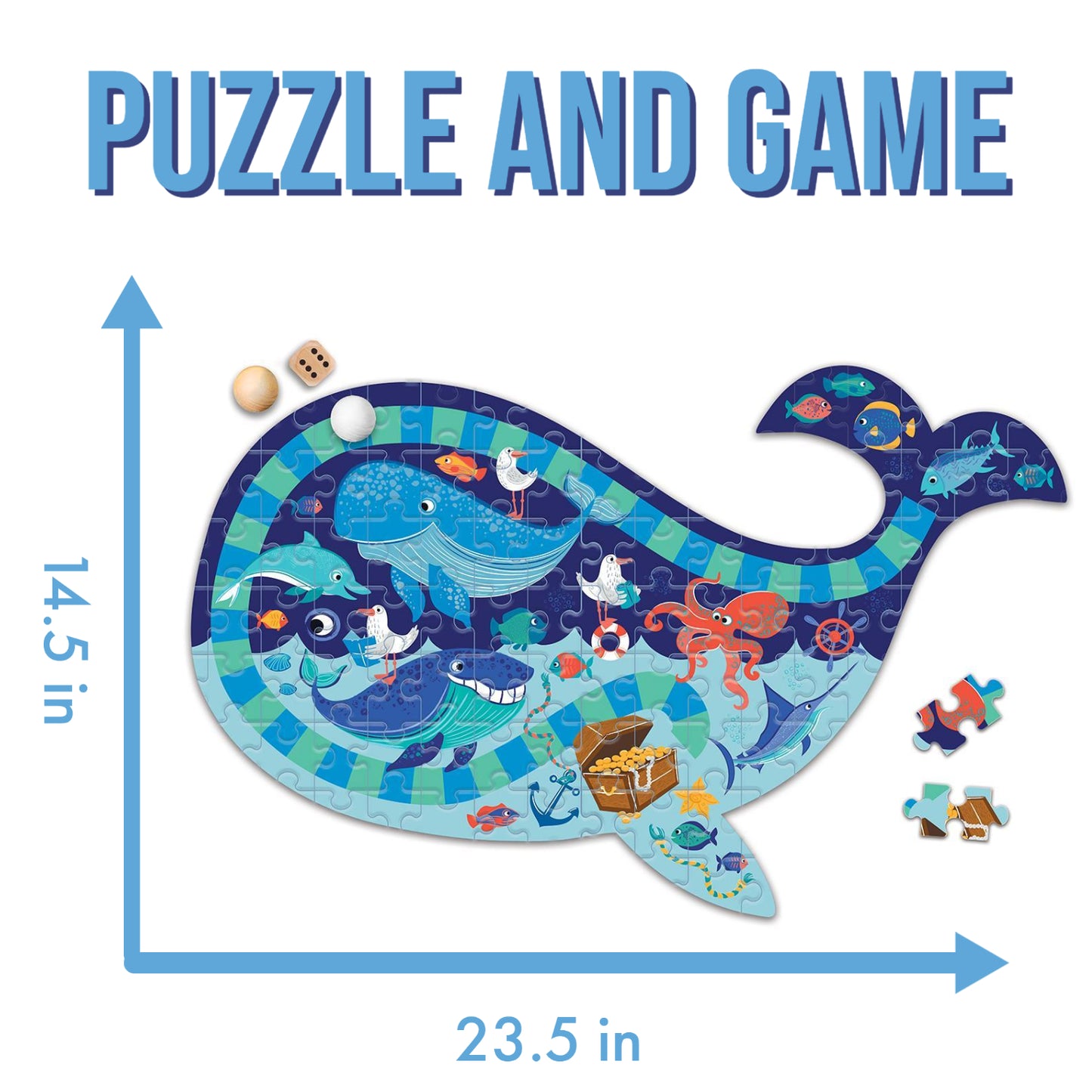 Whale Puzzle + Game