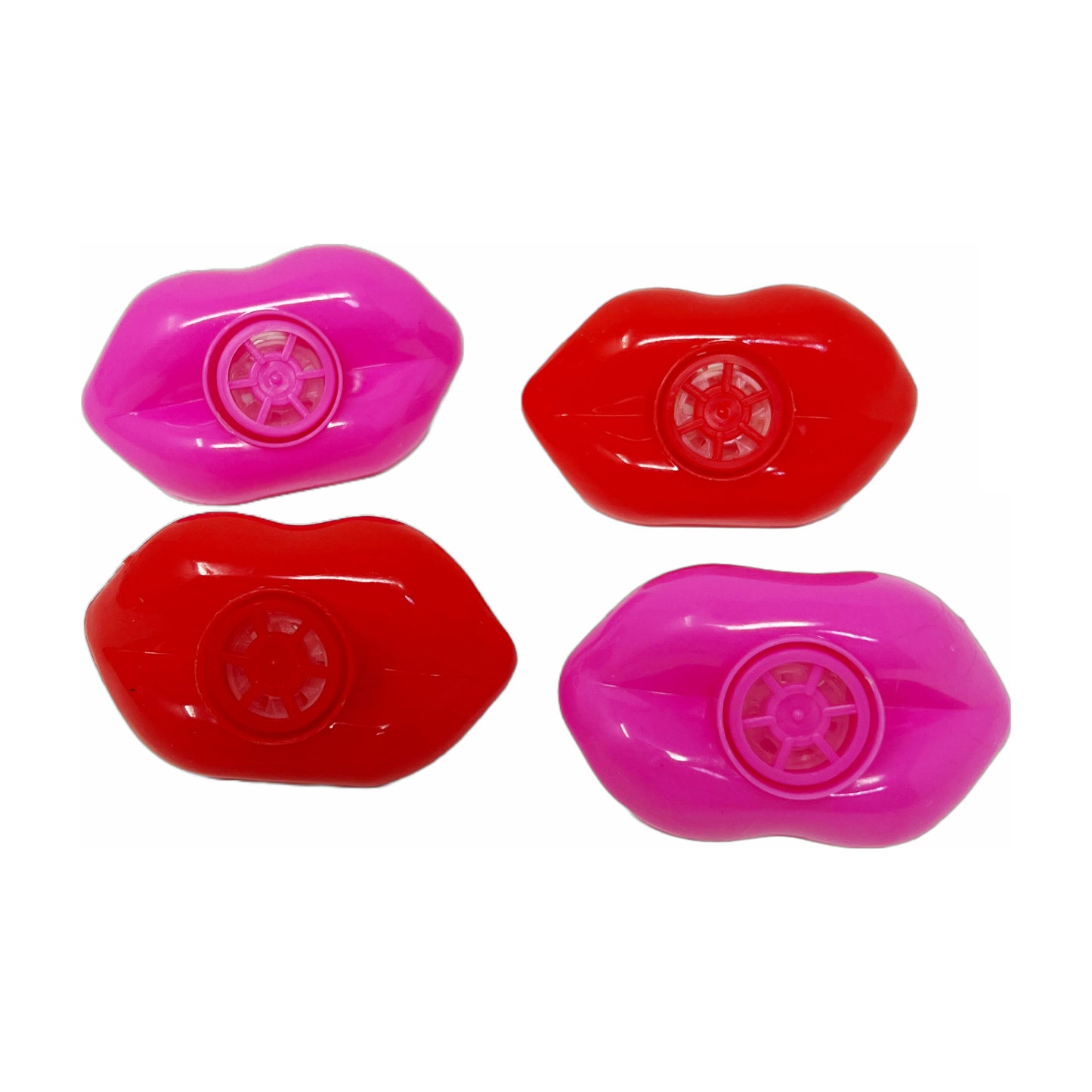 Cheep N Cheerful 80 Pc Valentine Novelty Toy Value Bundle with Ruffle Bowl, Kids Valentine, Valentines Day Toys