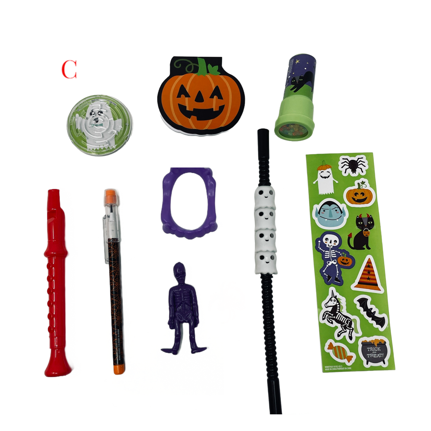 Cup-O-Treats Bundle, 8 Cups with Novelty Party Favors