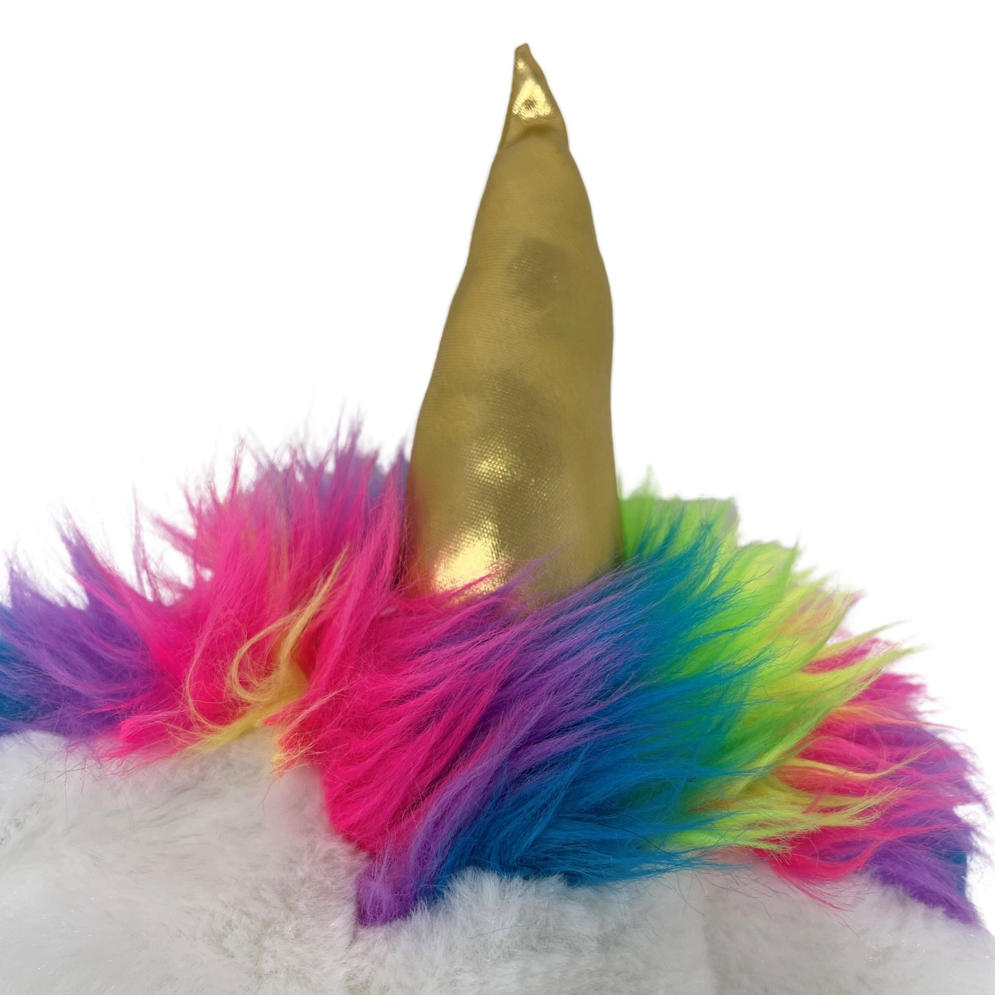 Light Up Unicorn Hood - Faux Fur Unicorn Hat with Light Up Function
