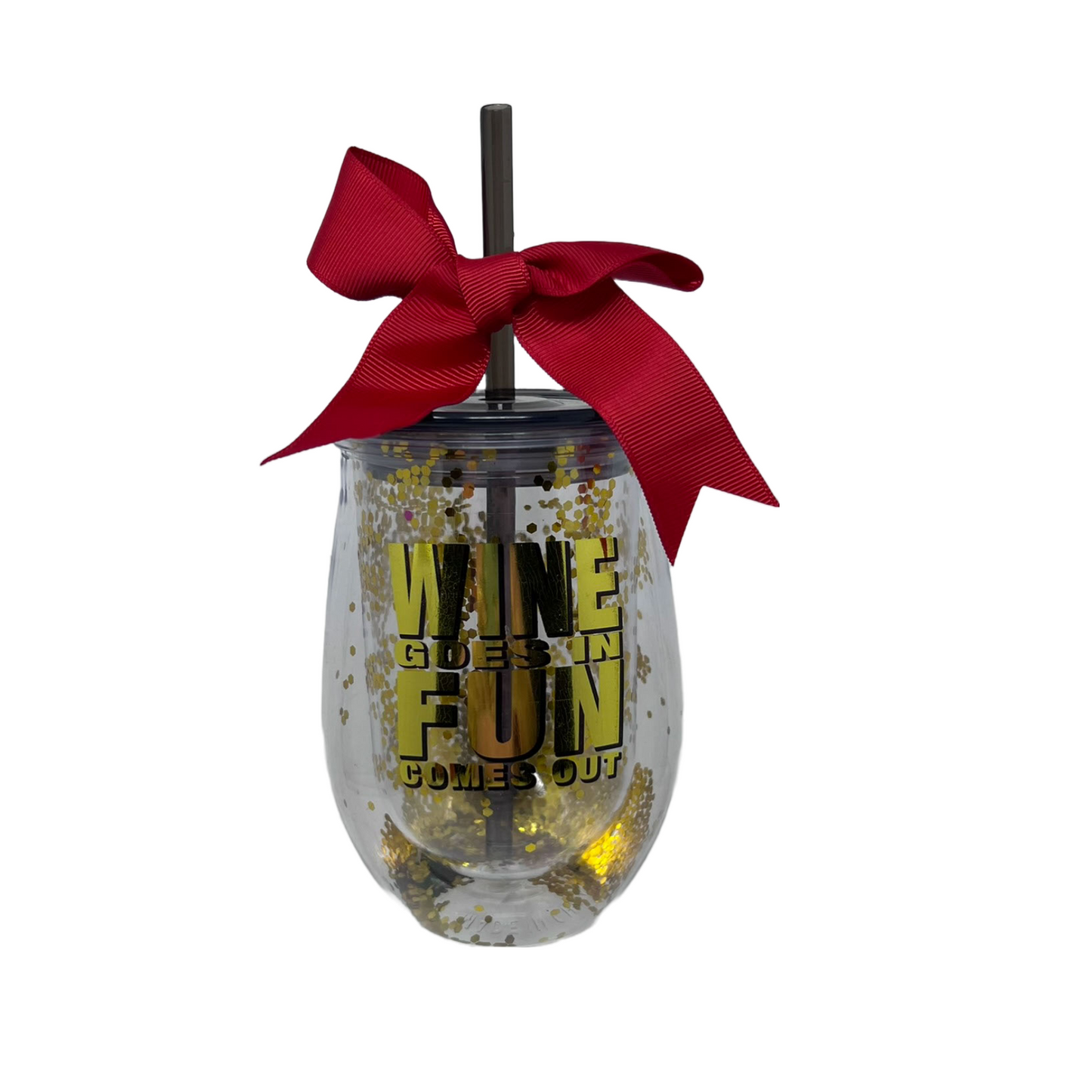 Coffee and Wine Distressed Hat and Wine Tumbler Bundle