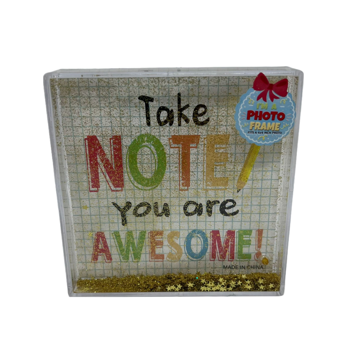 Teacher Tumbler, Pin, and Picture Frame Giftable