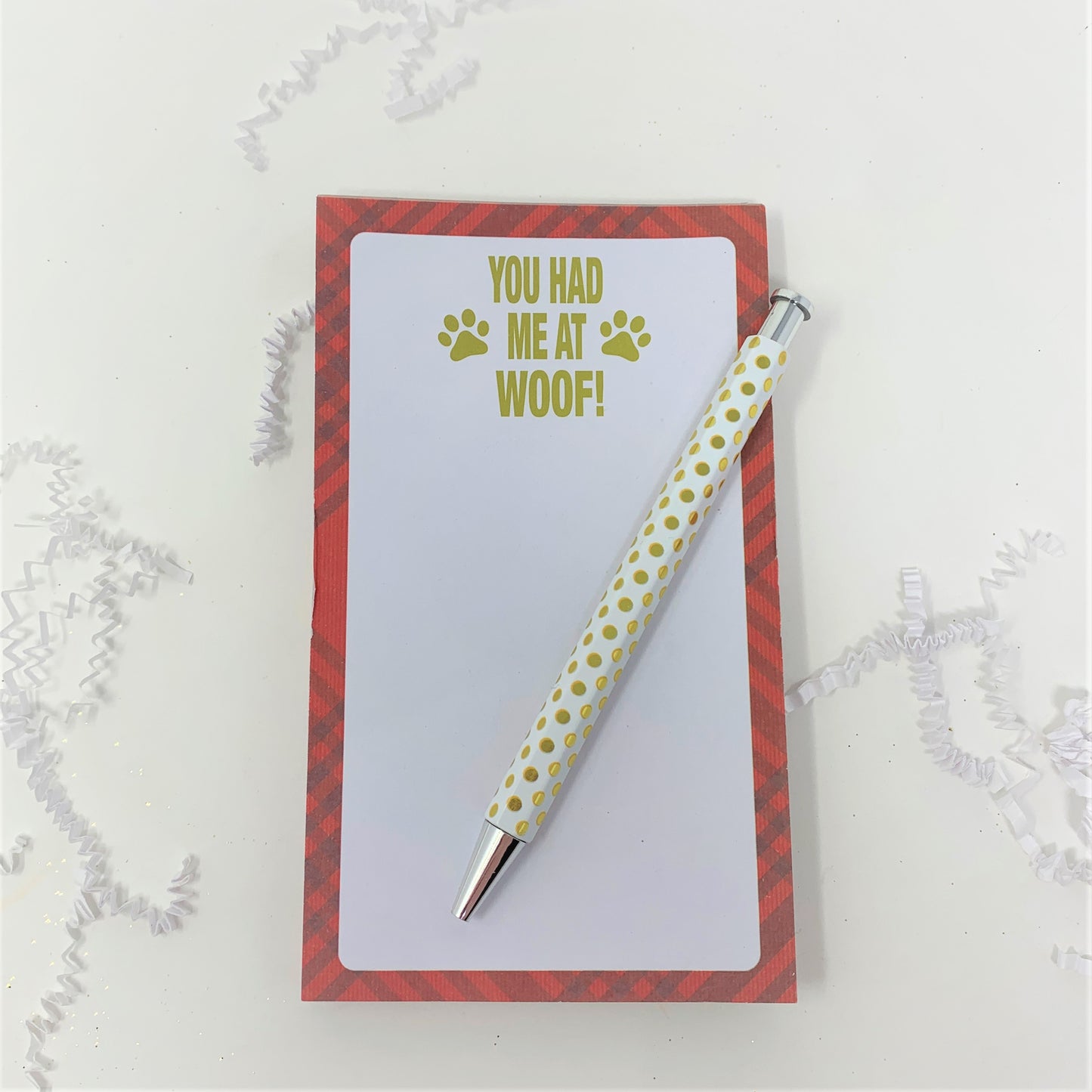 Cheep N Cheerful Dog Mom Gift Bundle, Appreciation Gift, Coffee Tumbler, Doggy Photo Clip Frame, Note Pad and Pen