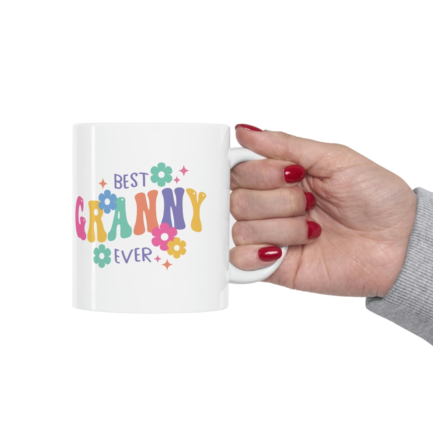 Best Granny Ever Ceramic Mug 11oz, Mothers Day Gift