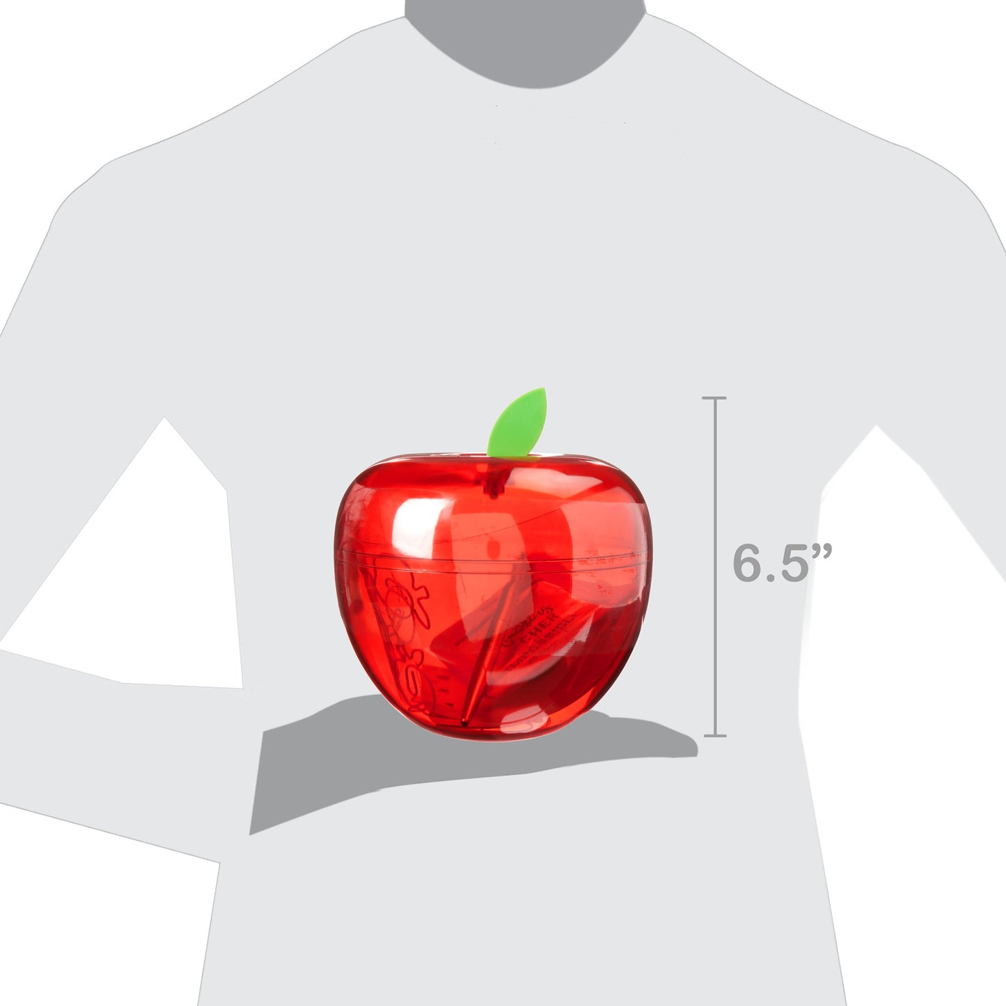 Teacher Appreciation Apple Container Stationary Set and Tumbler Giftable