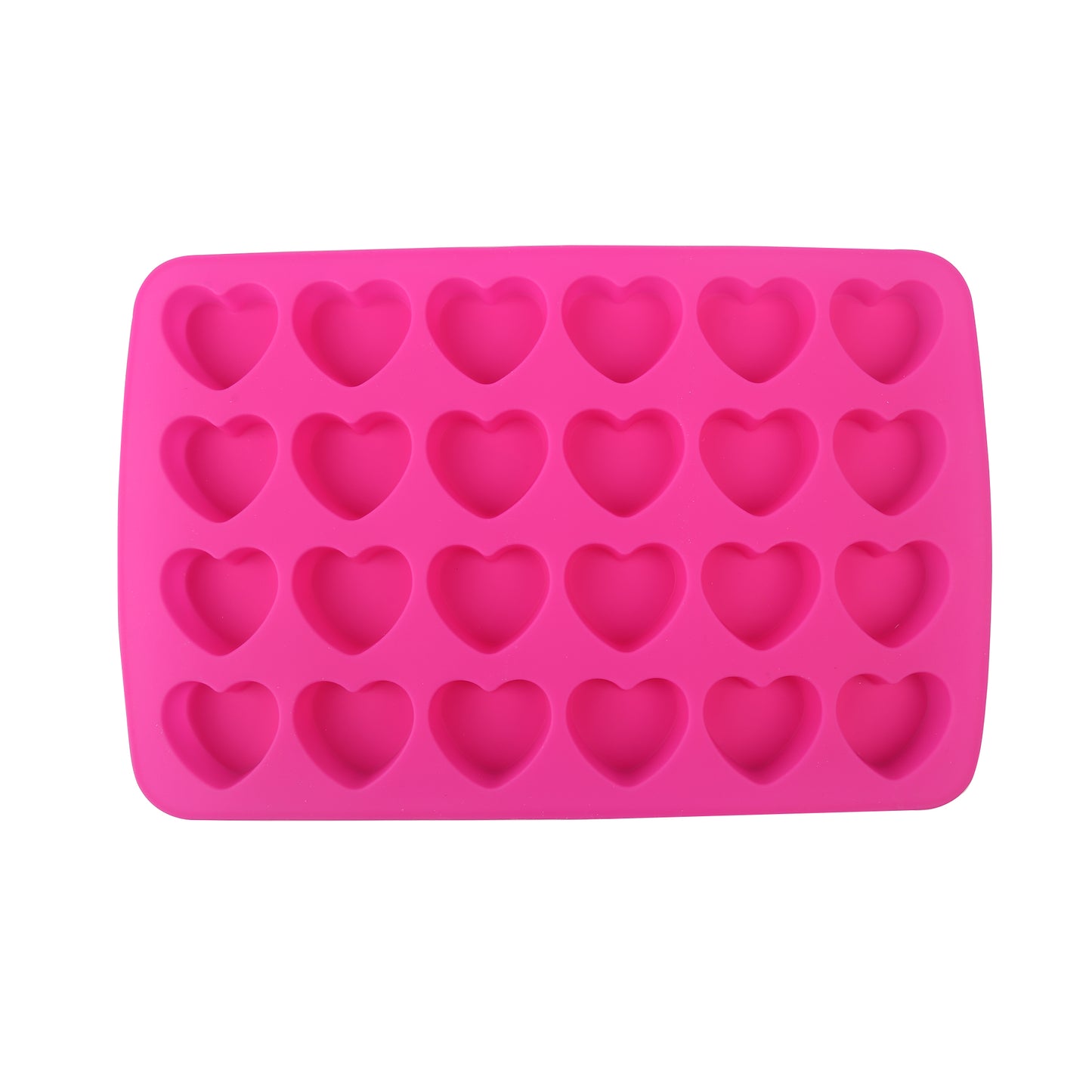 Cheep N Cheerful 19 Pc Deluxe Valentine Silicone Baking Kit, Silicone Molds, Cookie Cutters, Squeeze Bottle, Ruffled Bowl