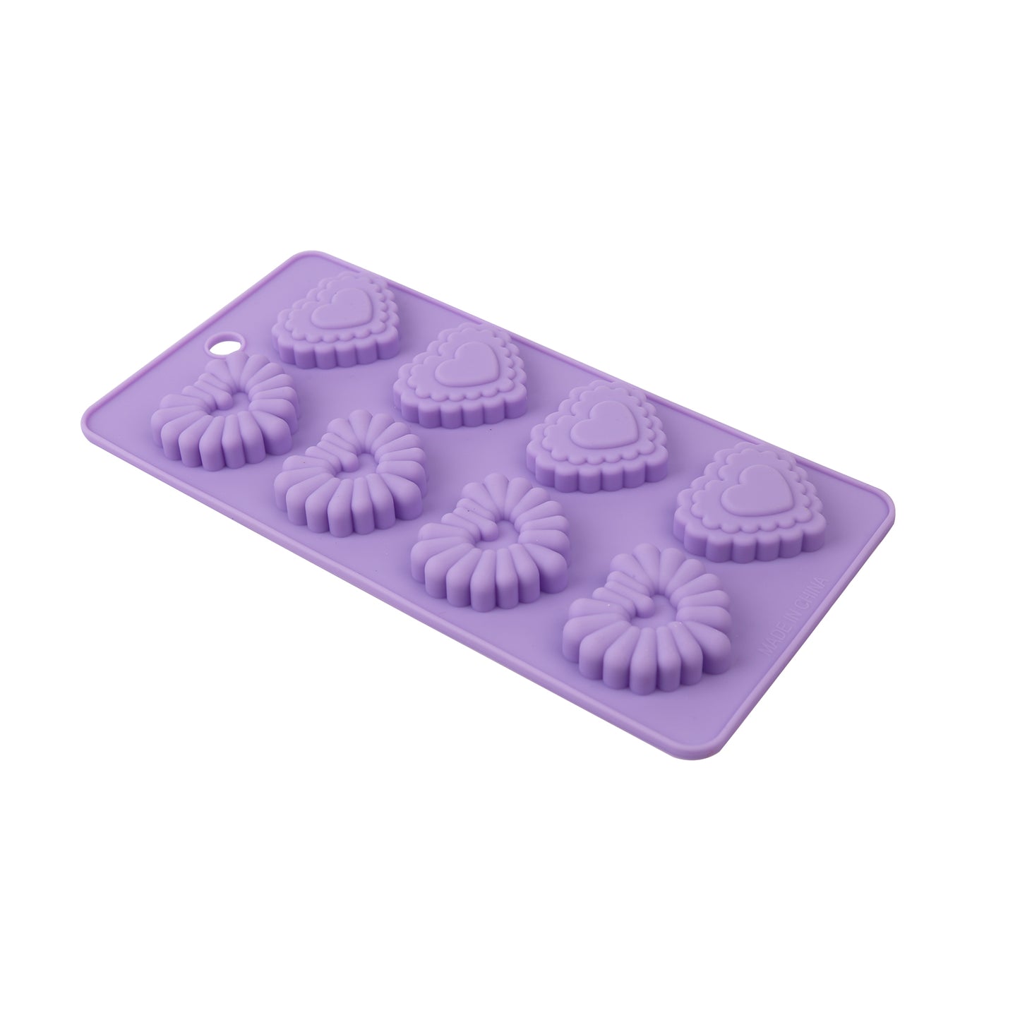 Cheep N Cheerful 19 Pc Deluxe Valentine Silicone Baking Kit, Silicone Molds, Cookie Cutters, Squeeze Bottle, Ruffled Bowl