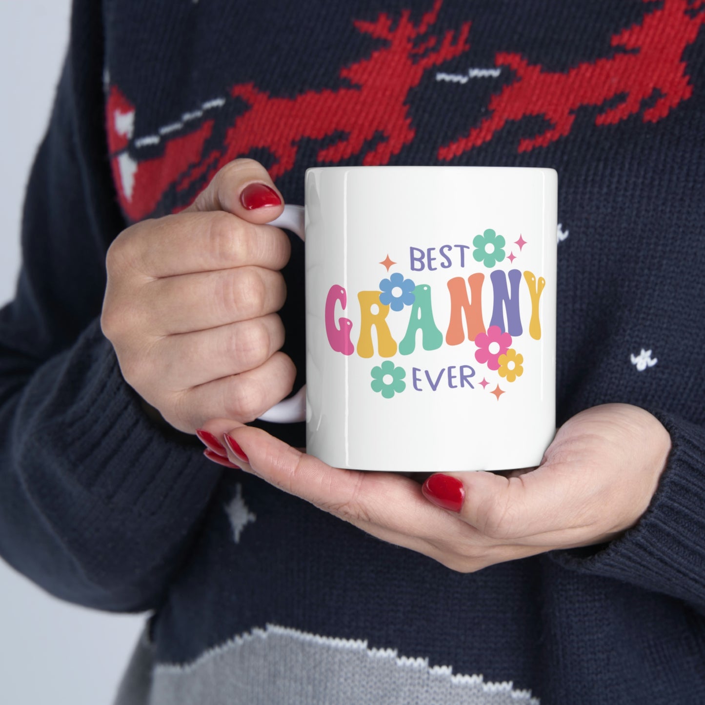 Best Granny Ever Ceramic Mug 11oz, Mothers Day Gift