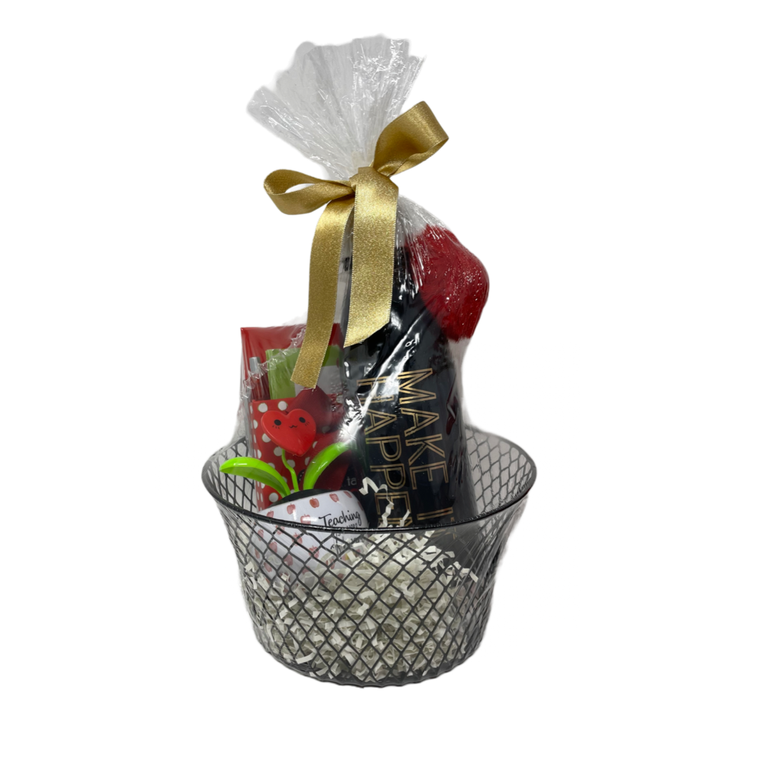 TEACHER APPRECIATION - MAKE IT HAPPEN Basket Bundle