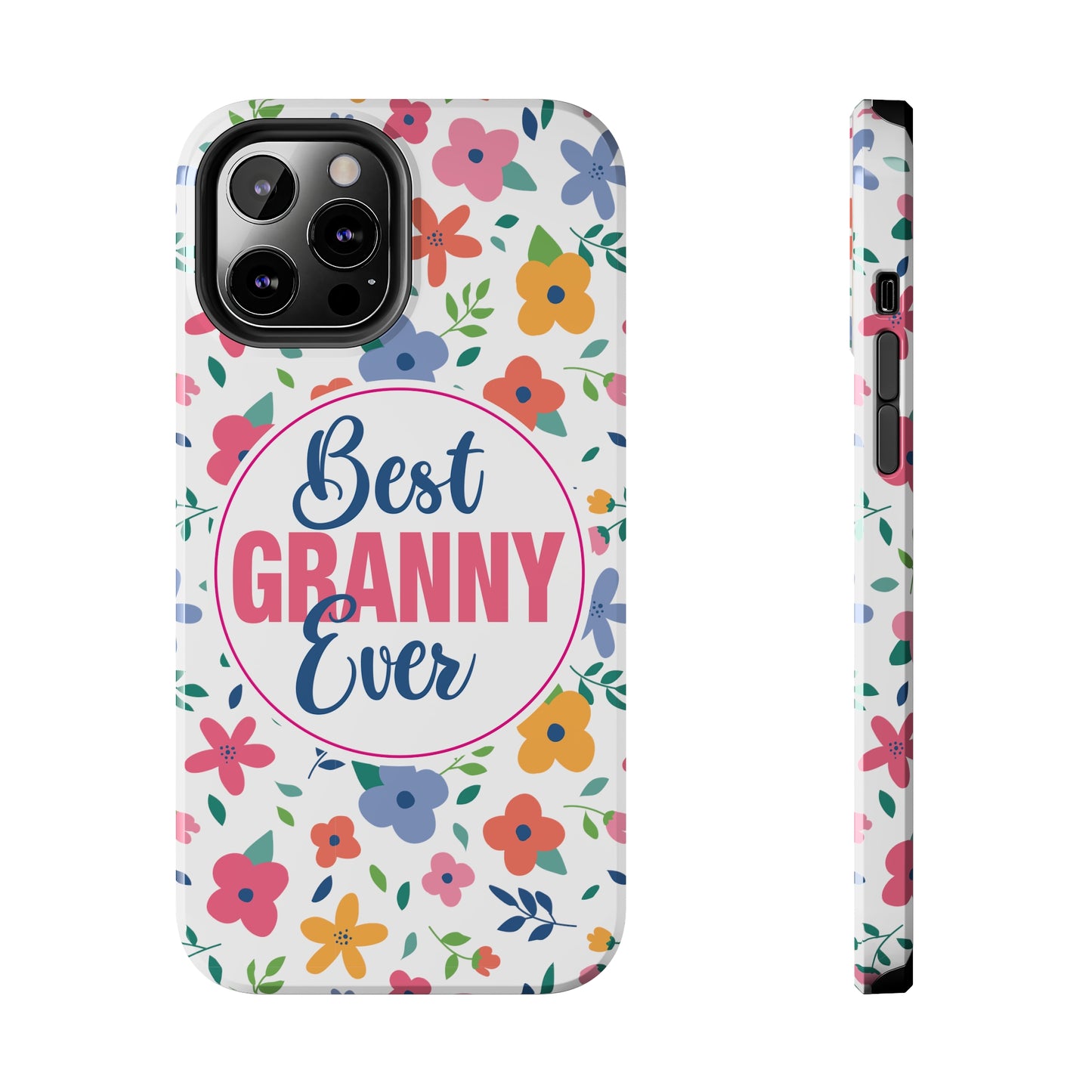 Best Granny Ever Floral Tough iPhone Cases, Case-Mate, Mothers Day Gift