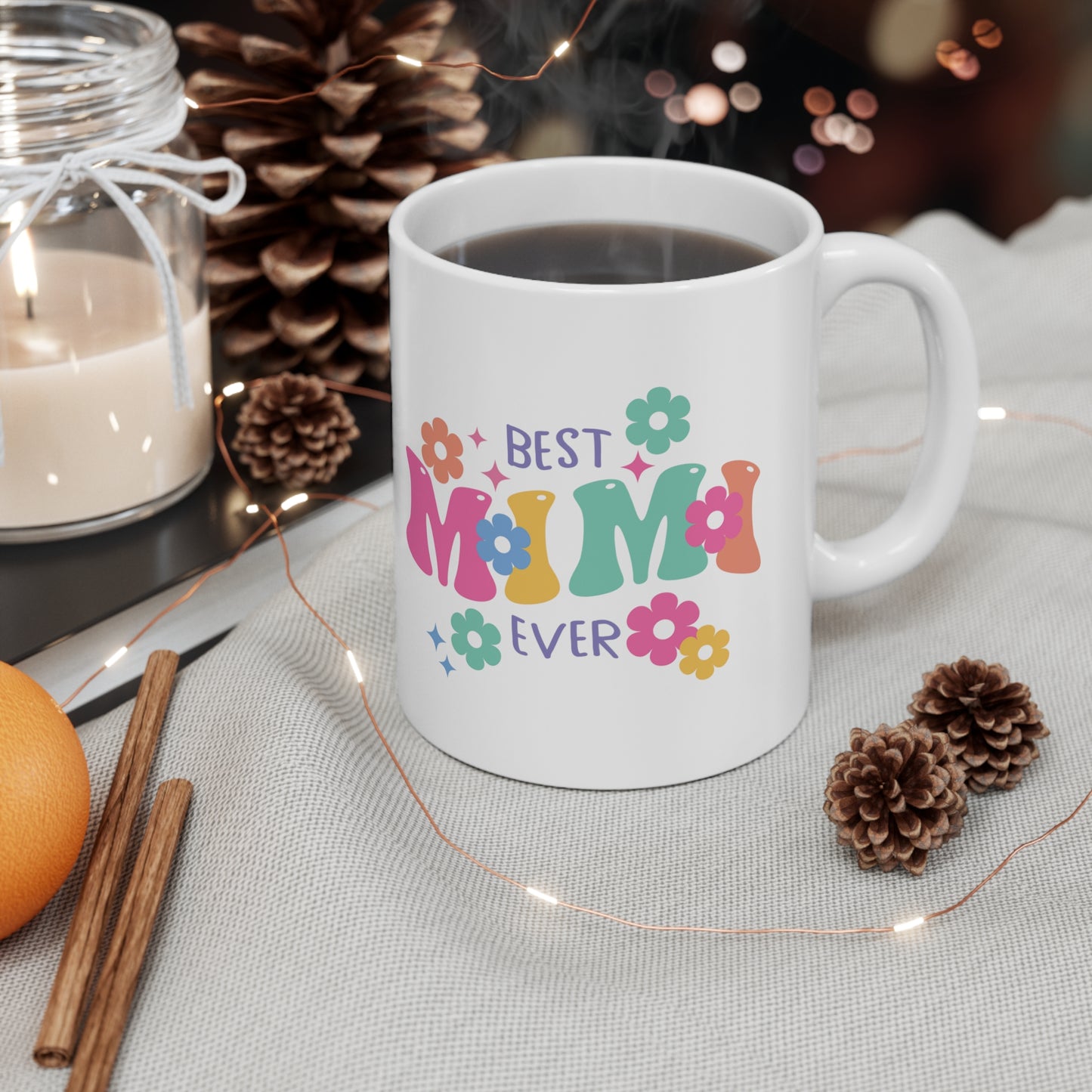 Best Mama Ever Ceramic Mug 11oz, Mothers Day Gifts