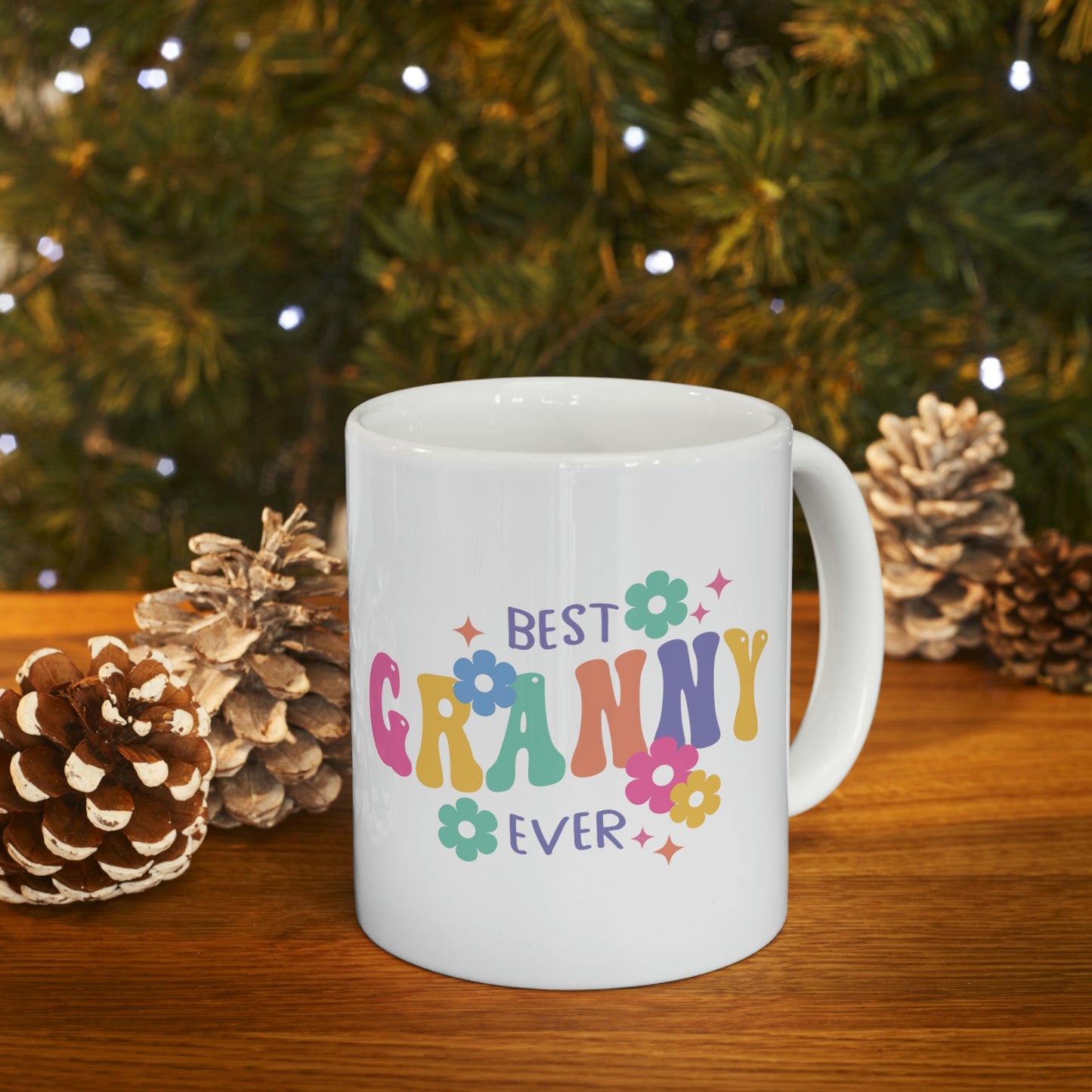 Best Granny Ever Ceramic Mug 11oz, Mothers Day Gift