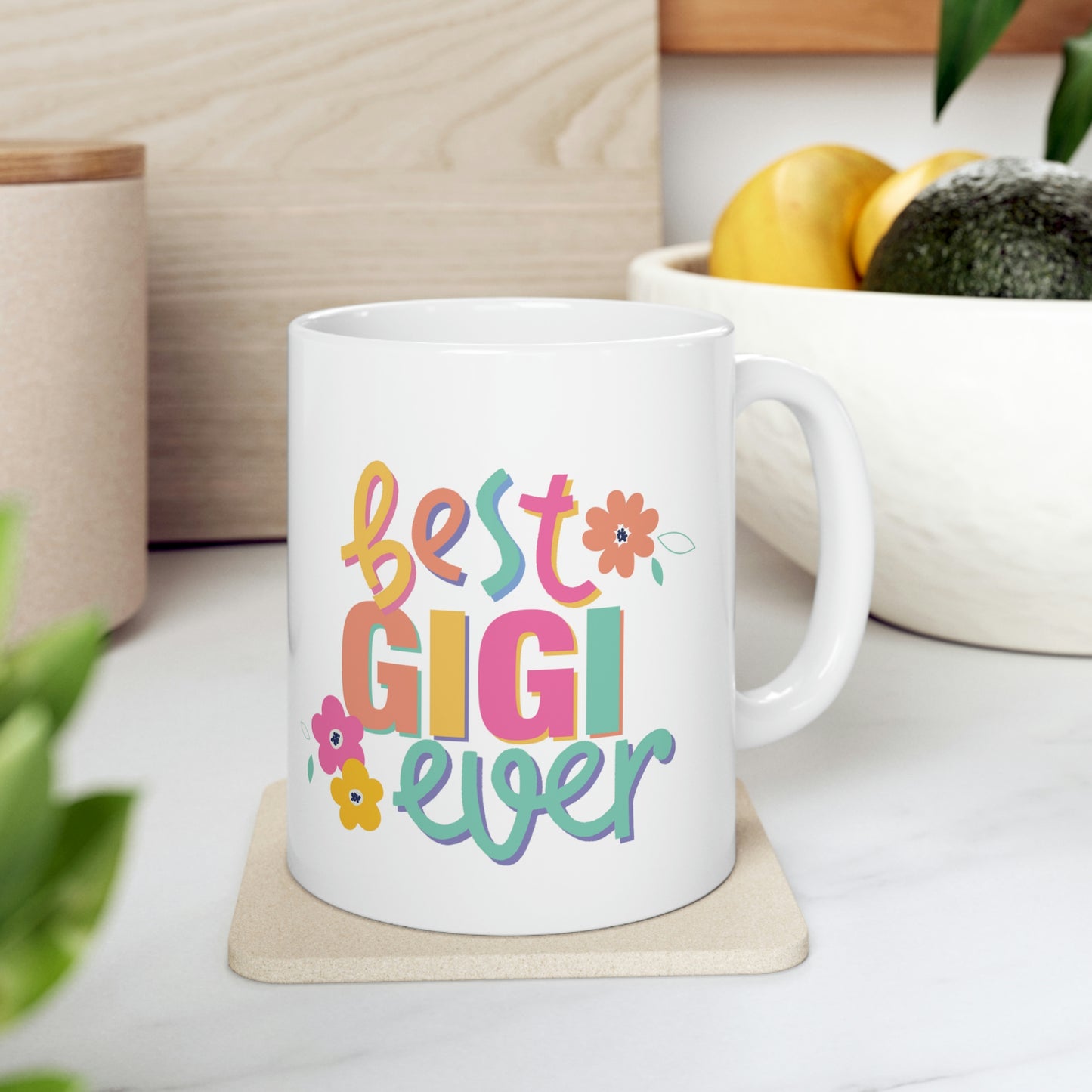 Best Gigi Ever Ceramic Mug 11oz, Mothers Day Gift