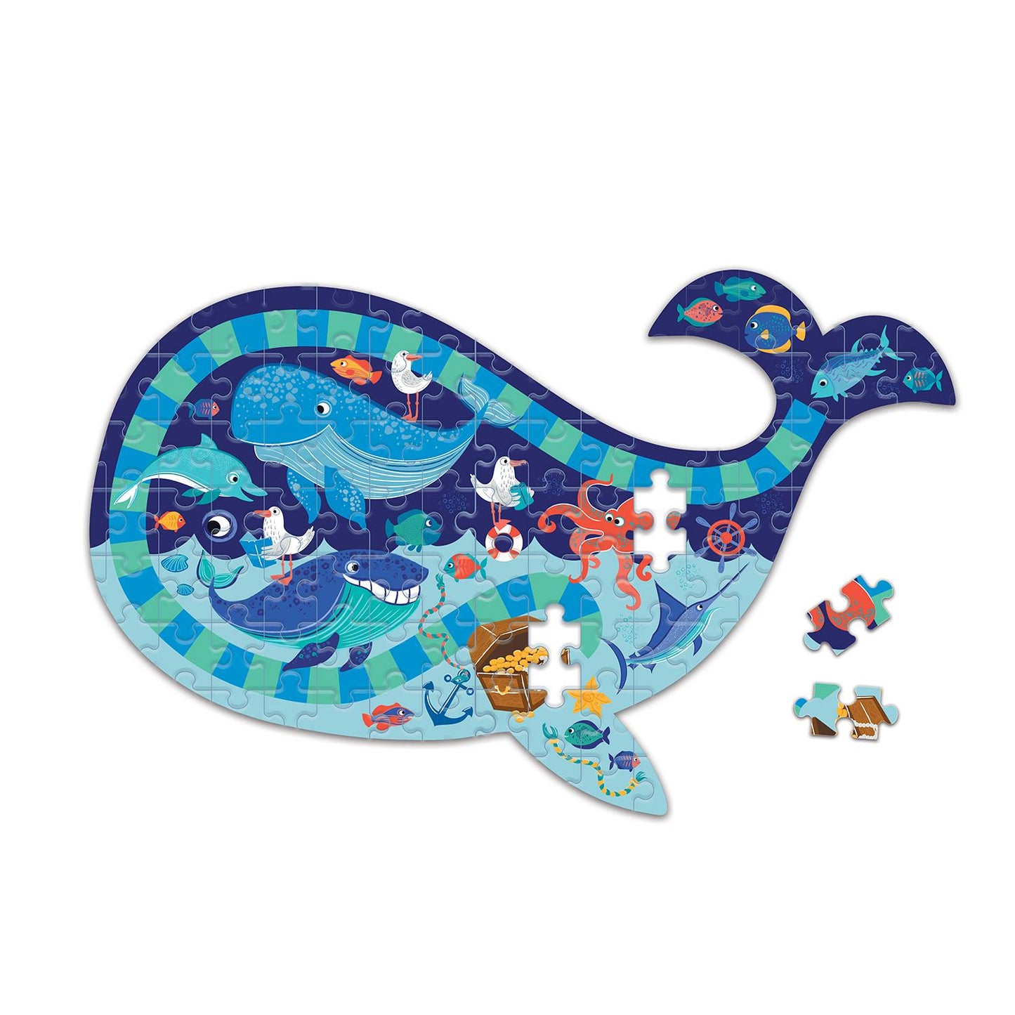 Whale Puzzle + Game