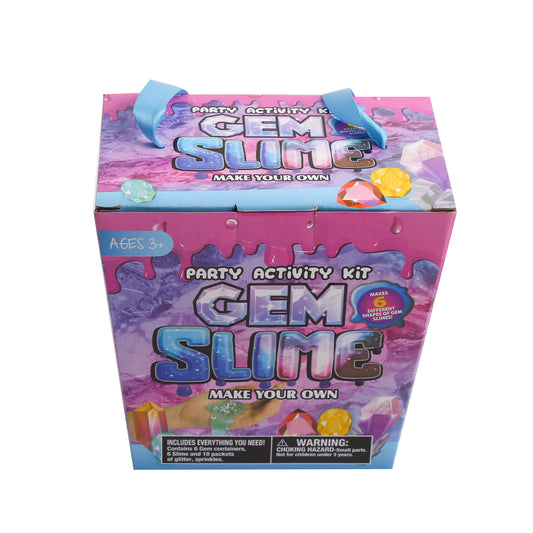Make Your Own Gem Slime Party Activity Kit