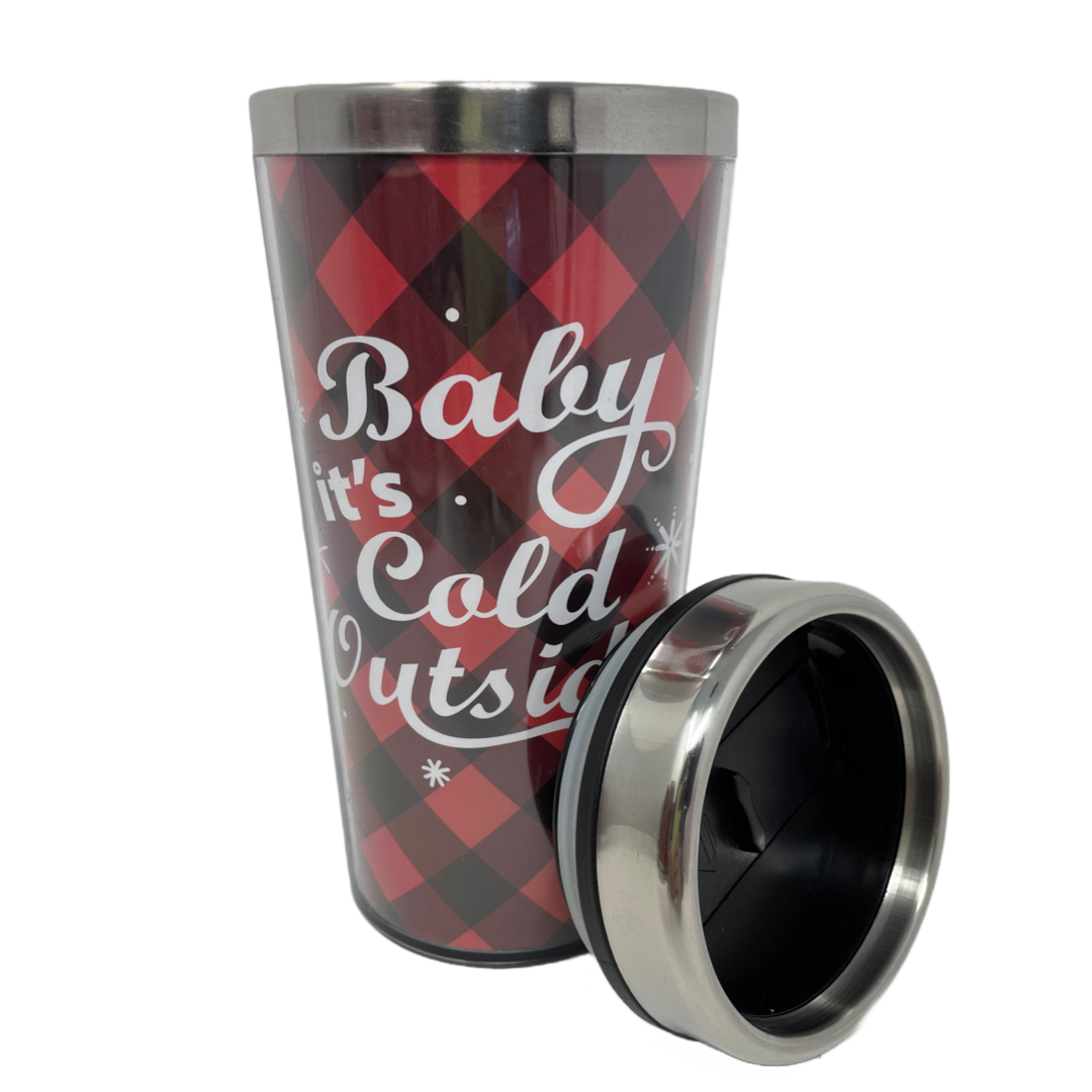 Baby It's Cold Outside Coffee Tumbler 4 - Pack